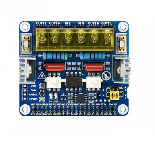 Waveshare 2-CH Bidirectional Triac HAT