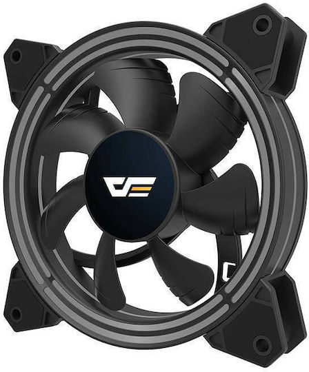 Darkflash CF11 Pro Ventilator Pentru Carcasă 3în1 120mm (1200rpm / 38cfm) cu Iluminare ARGB și Conexiune 6 Pini 3 Bucăți