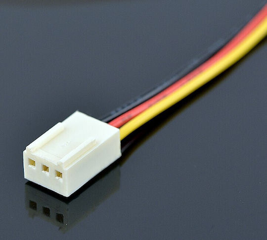 Gembird Gehäuselüfter 3 Ball Gehäuselüfter 120mm (2500rpm / 24,8cfm) Ohne LEDs Beleuchtung und Verbindung 3-polig