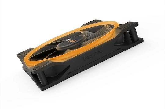 Be Quiet Light Wings Вентилатор за кутия 140mm (1500rpm / 56cfm) с ARGB осветление и свързване 4-изводна PWM