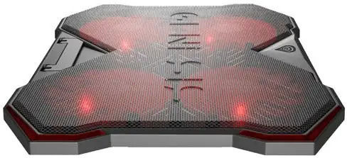 Genesis Oxid Cooling Pad για Laptop έως 17.3" με 4 Ανεμιστήρες