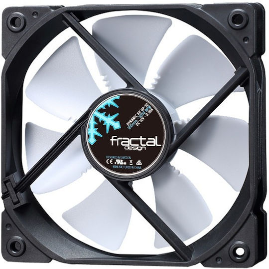 Fractal Design Dynamic X2 GP-12 120mm 3-Pin Case Fan White