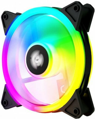 Tempest Gaming R 120mm 4-Pin PWM ARGB Lighting Case Fan