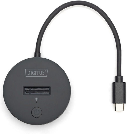 Digitus Docking Station Σκληρών Δίσκων PCIe/SATA M.2 (2230)" / M.2 (2242)" / M.2 (2260)" / M.2 (2280)" με σύνδεση USB-C (351216)