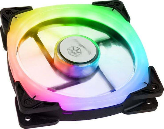 Silverstone FW123 Case Fan 120mm (1800rpm / 42.41cfm) με RGB Φωτισμό και Σύνδεση 4-Pin PWM