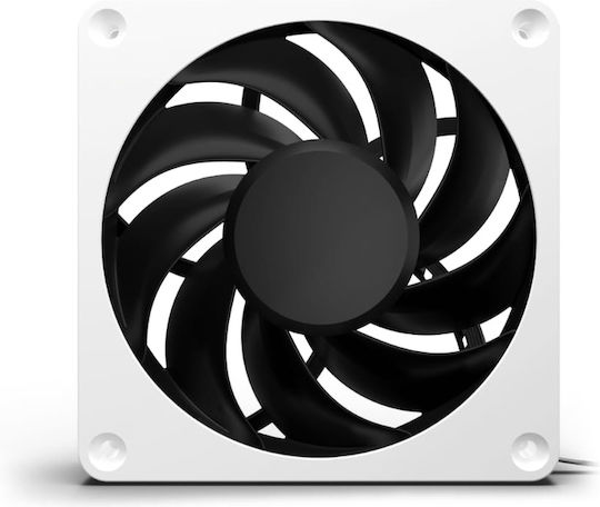 Alphacool Apex Stealth Case Fan 120mm (2000rpm / 76.81cfm) Χωρίς Led Φωτισμό και Σύνδεση 4-Pin PWM Λευκό