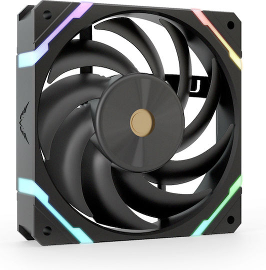 Valkyrie X12 Case Fan 120mm (2150rpm / 80cfm) με ARGB Φωτισμό και Σύνδεση 4-Pin PWM