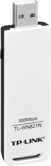 TP-LINK TL-WN821N Αντάπτορας Δικτύου USB με Ασύρματη Σύνδεση Wi-Fi 300Mbps (v1)