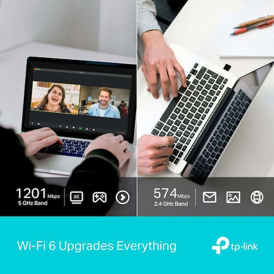 TP-LINK Archer Tx20u Nano USB Network Adapter with Wireless Wi-Fi Connection Standard v1
