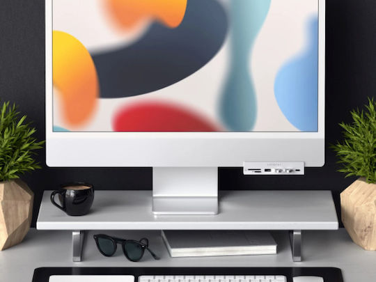Satechi Hub 4 Θυρών USB 2.0 με σύνδεση USB-C Γκρι