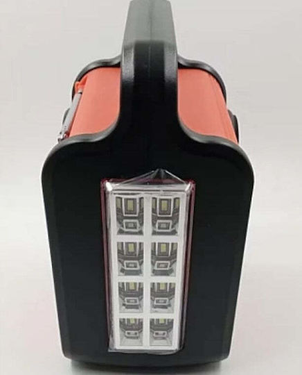 Solar Lighting System 3 Lamps Radio with USB Charging EP-371BT