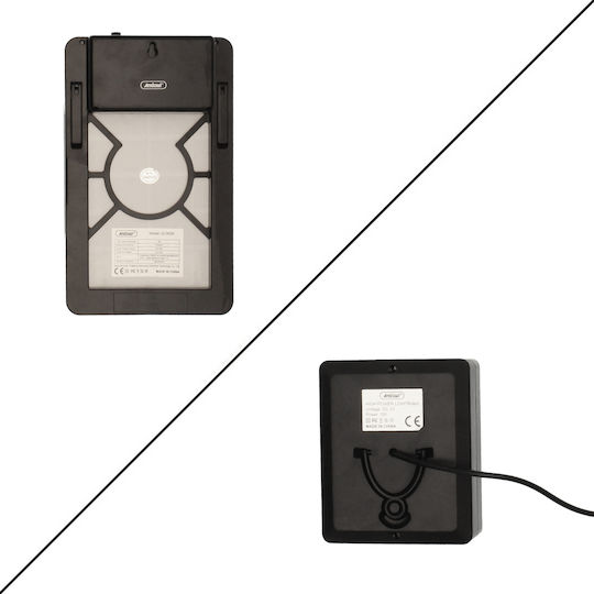 Andowl Solar Lighting System with USB Charging Solar Light 3W 6V with Mobile Charging Ports Black Q-D630