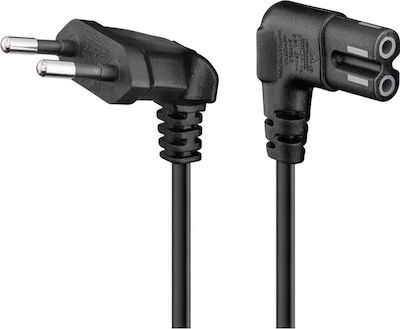 Goobay Euro - IEC C7 Cable 1.5m Black (97348)