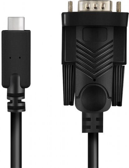 Logilink Usb-c Rs-232 Usb Кабел 1.2м Черен Au0051a