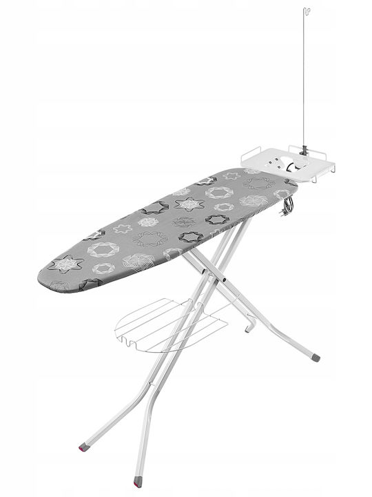 Kadax Bügelbrett für Dampfbügeleisen Zusammenklappbar 120x38cm