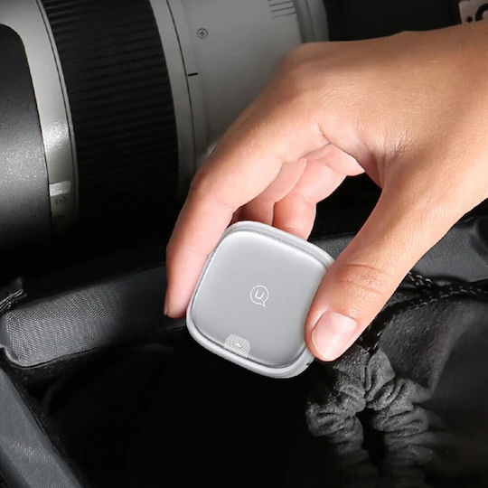Usams US-SJ650 Ausziehbar / Tasche USB zu Typ-C,TC-TC / Blitzschlag / Micro-USB Kabel 3A Lila 1m (SJ650USB03)