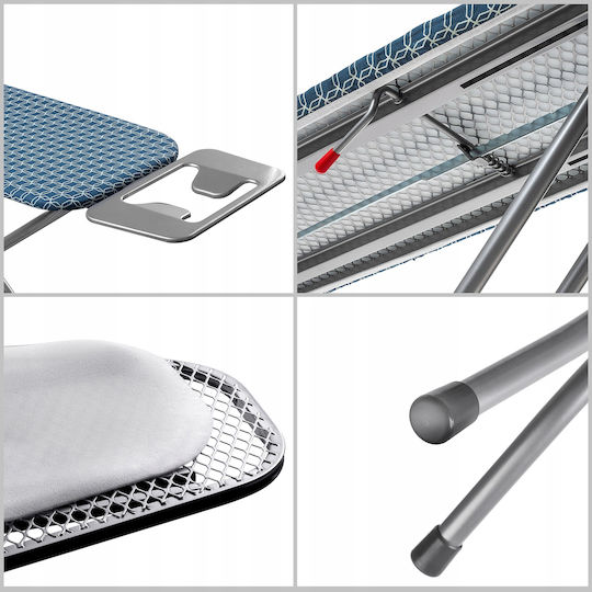 Kadax Masă de Călcat Pentru Fierul de Călcat cu Aburi Compactă 110x30cm