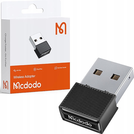 Mcdodo v5.1 USB Bluetooth 5.1 Адаптер с Обхват 20м Черен (OT-1580)