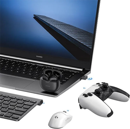 Usams USB Bluetooth 5.3 Adaptor cu Raza de Acțiune 20m (US-ZB285)
