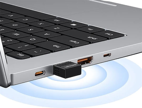 Usams USB Bluetooth 5.3 Adaptor cu Raza de Acțiune 20m (US-ZB285)