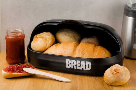 Kadax Bread Box Plastic Black