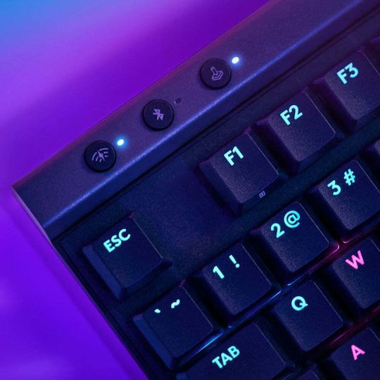 Logitech G515 Lightspeed Wireless Gaming Mechanical Keyboard Tenkeyless with GL Tactile switches and RGB lighting (English US)