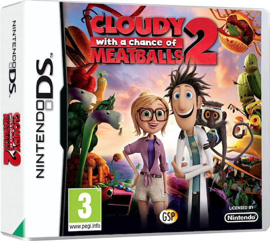 Cloudy With a Chance of Meatballs 2 DS