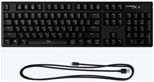 HyperX Alloy Origins Aqua Switches Gaming Tastatură Mecanică Tenkeyless cu iluminare RGB (Engleză US)