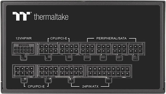 Thermaltake ToughPower GF3 1000W Черен Компютърно захранване Пълен модул 80 Plus Gold