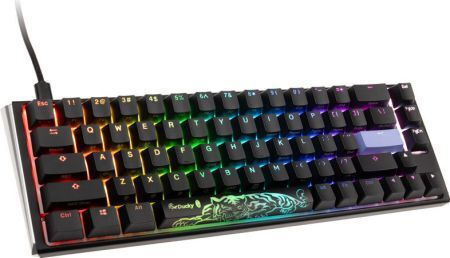 Ducky One 3 Mini Classic Gaming Μηχανικό Πληκτρολόγιο 65% με Cherry MX Speed Silver διακόπτες και RGB φωτισμό (Αγγλικό US)