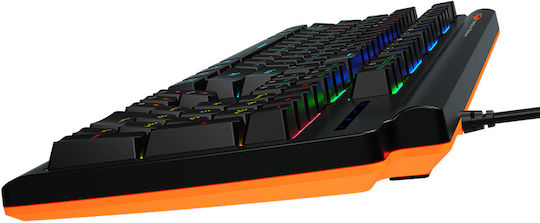 Meetion MK600 Gaming Mechanical Keyboard with Outemu Blue Switches and RGB Lighting (English US)