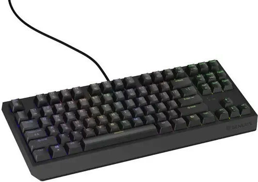 Genesis Thor 230 TKL Gaming Mechanical Keyboard Tenkeyless with Outemu Brown switches and RGB lighting (English US)