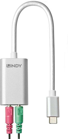 Lindy USB Type C to Audio Converter