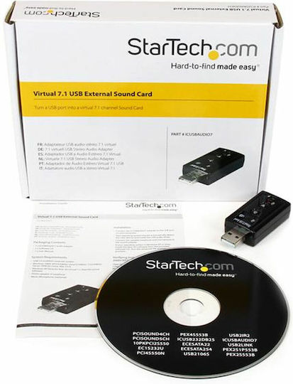 StarTech Virtual 7.1 USB Stereo Audio Adapter