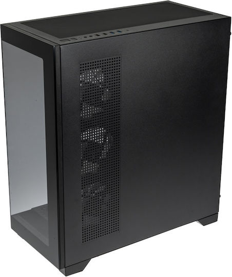 Kolink Unity Peak ARGB Gaming Midi Tower Computer Case with Side Window Black
