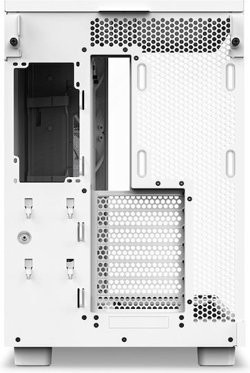 NZXT H6 Flow Gaming Midi Tower Computer Case with Side Window White