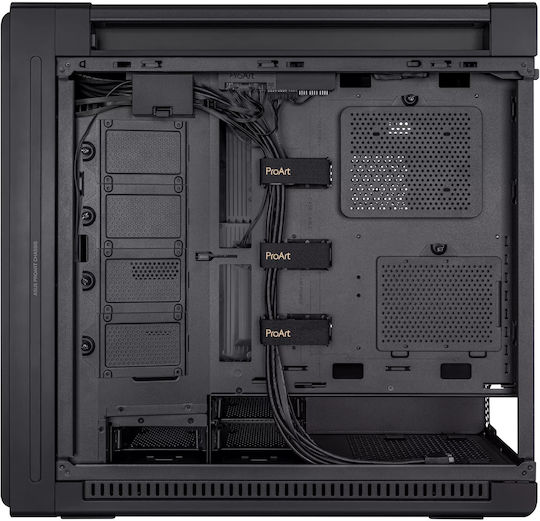 Asus ProArt PA602 Gaming Midi Tower Computer Case with Side Window Black