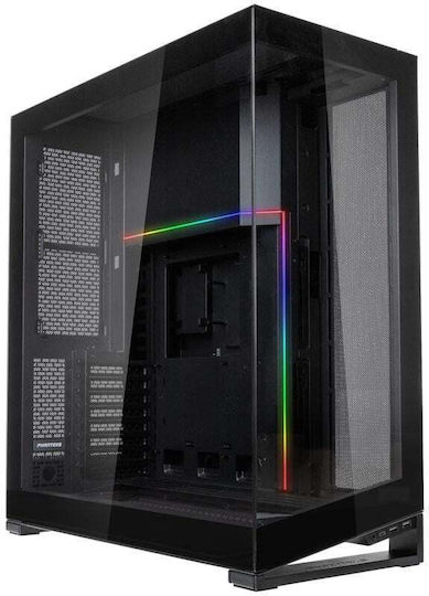 Phanteks NV7 Gaming Full Tower Κουτί Υπολογιστή με Πλαϊνό Παράθυρο και RGB Φωτισμό Μαύρο