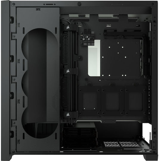 Corsair 5000D RGB Airflow Gaming Middle Tower Carcasă Calculator cu Fereastră Laterală Negru