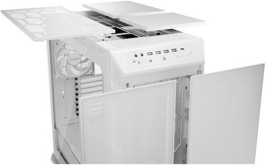 Be Quiet Dark Base Pro 901 Gaming Full tower Carcasă Calculator cu Fereastră Laterală și Iluminare RGB Alb