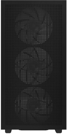 Deepcool CH560 Gaming Middle Tower Carcasă Calculator cu Fereastră Laterală și Iluminare RGB Negru