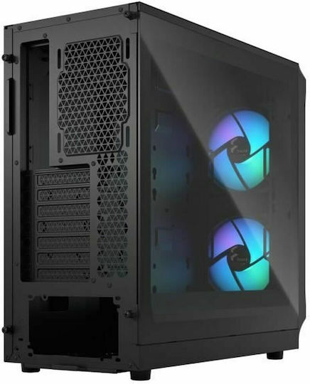 Fractal Design Focus 2 Gaming Midi Tower Κουτί Υπολογιστή με Πλαϊνό Παράθυρο RGB Black