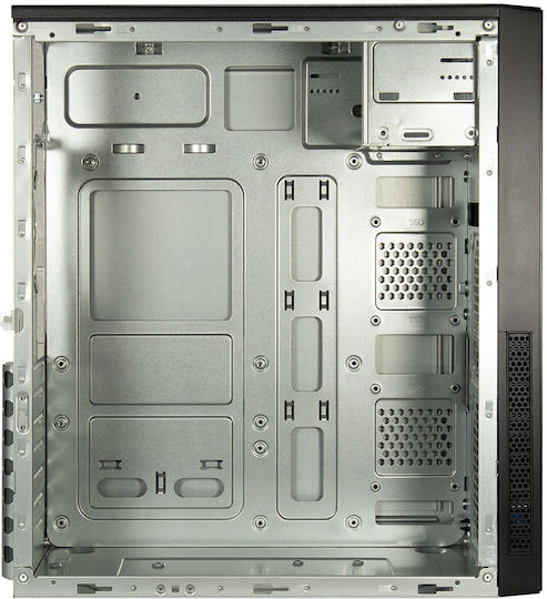 Inter-Tech IT-2812 Business Midi Tower Компютърна Кутия Черна