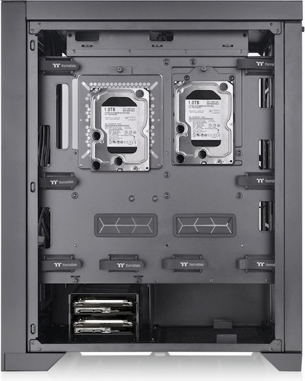 Thermaltake CTE T500 Air Gaming Full Tower Κουτί Υπολογιστή με Πλαϊνό Παράθυρο Μαύρο