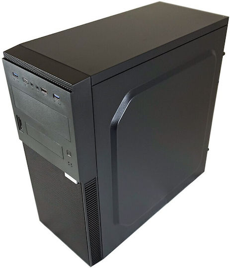 LC-Power 7041B Midi-Turm Computergehäuse Schwarz