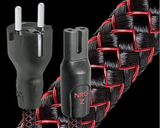 Audioquest NRG-Z2 Schuko - IEC C13 Cable 2m Μαύρο
