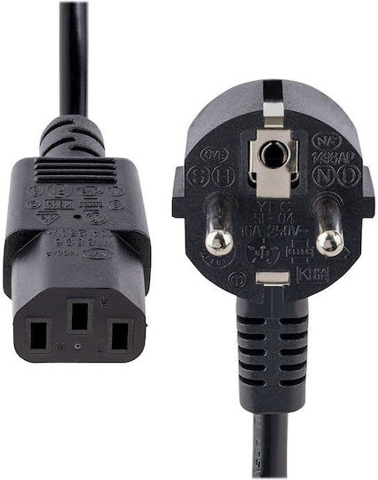 StarTech Schuko - IEC C13 Cable 3m Μαύρο S55157513