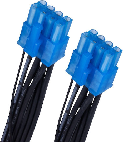 Silverstone 12+4 pin - 2x 8-Pin PCIe Cable 0.55m Μαύρο SST-PP14-PCIE