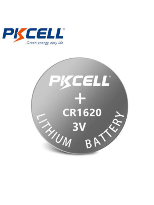 Pkcell Μπαταρία Λιθίου Ρολογιών CR1620 3V 1τμχ