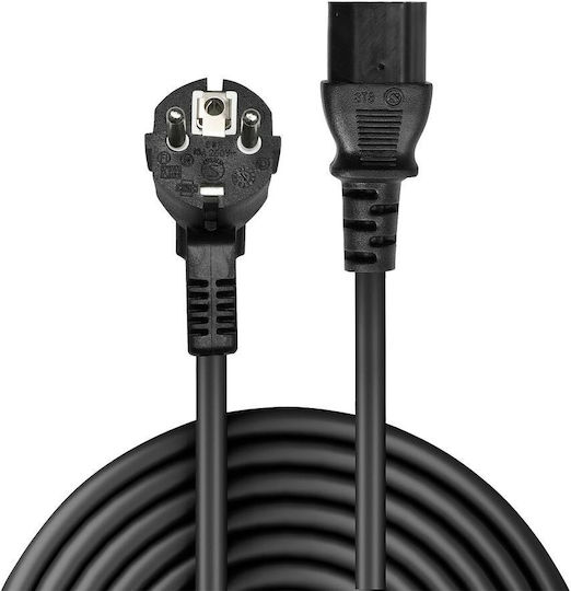 Lindy Schuko - IEC C13 Cable 2m Μαύρο 30335